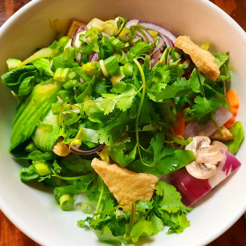 10. Pho Vegetable and Tofu — Aegean Table
