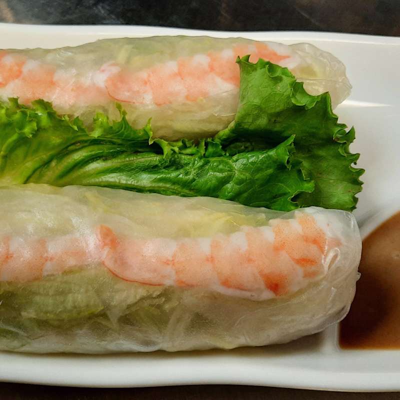 2 Thai Spring Rolls — Aegean Table