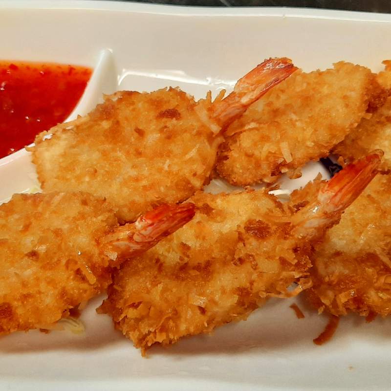 6 Coconut Shrimp — Aegean Table