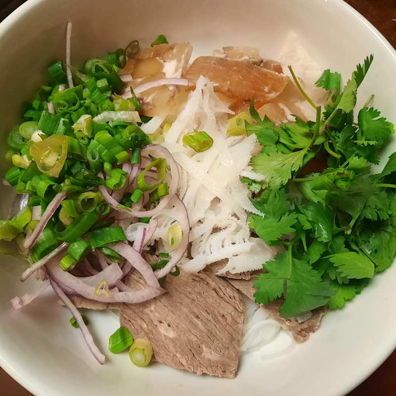 7. Pho Brisket Flank and Tripe Tendon — Aegean Table