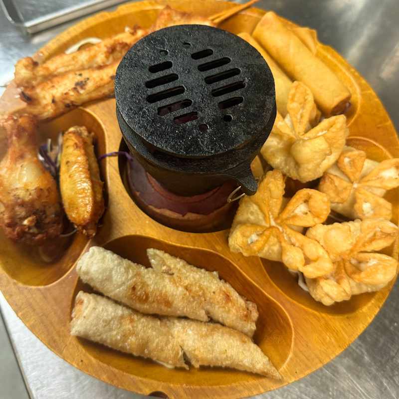 Appetizer Sampler for 2 — Aegean Table