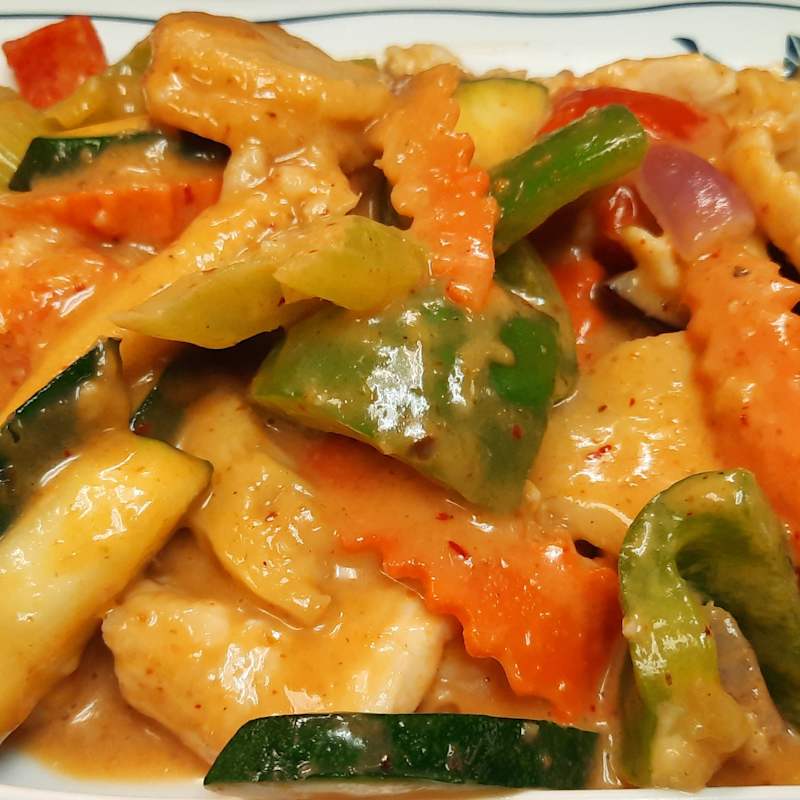Curry Chicken in Peanut Sauce Dinner — Aegean Table