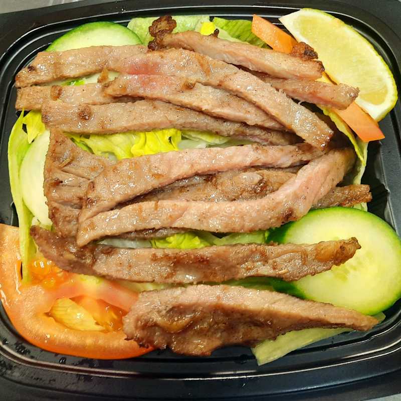 Grilled Beef Salad — Aegean Table