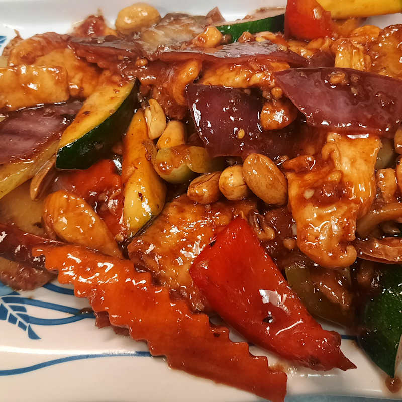 Kung Pao Chicken Dinner — Aegean Table