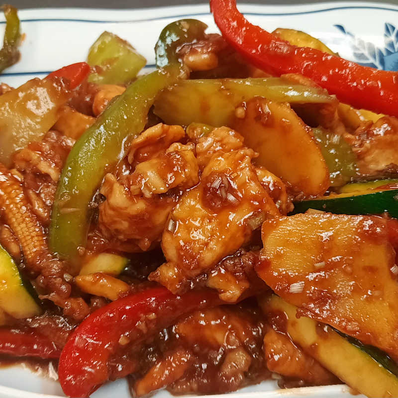 Lemongrass Chicken Dinner — Aegean Table