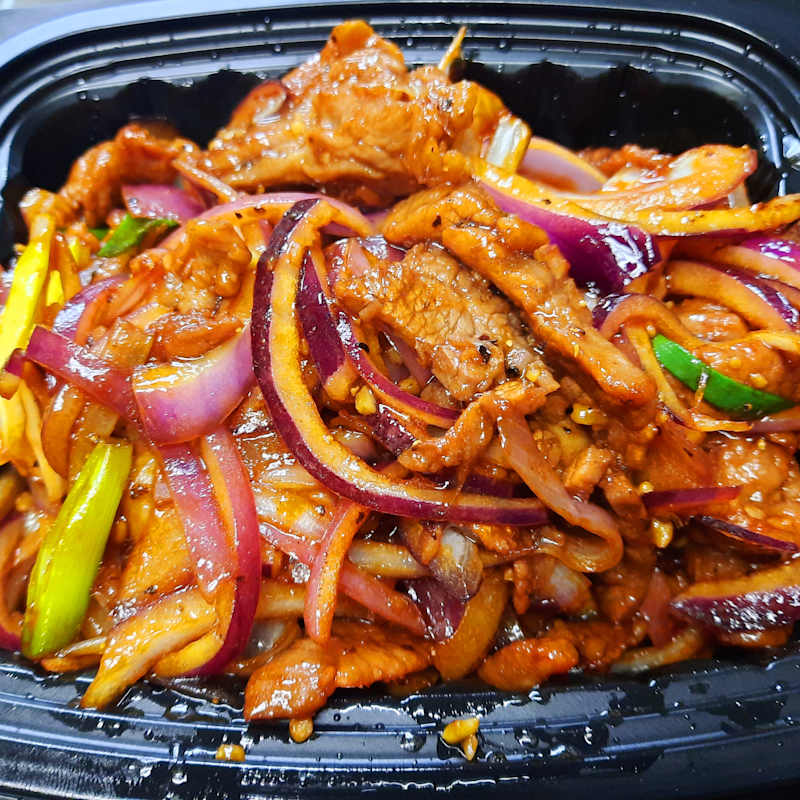 Mongolian Beef Dinner — Aegean Table