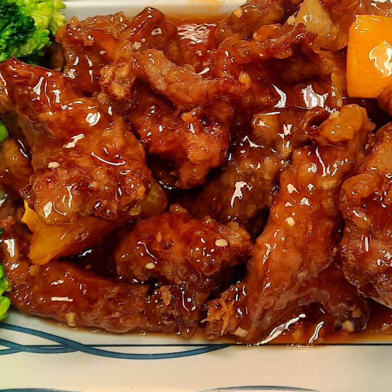 Orange Beef Dinner — Aegean Table
