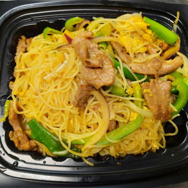 Singapore Noodles Dinner — Aegean Table