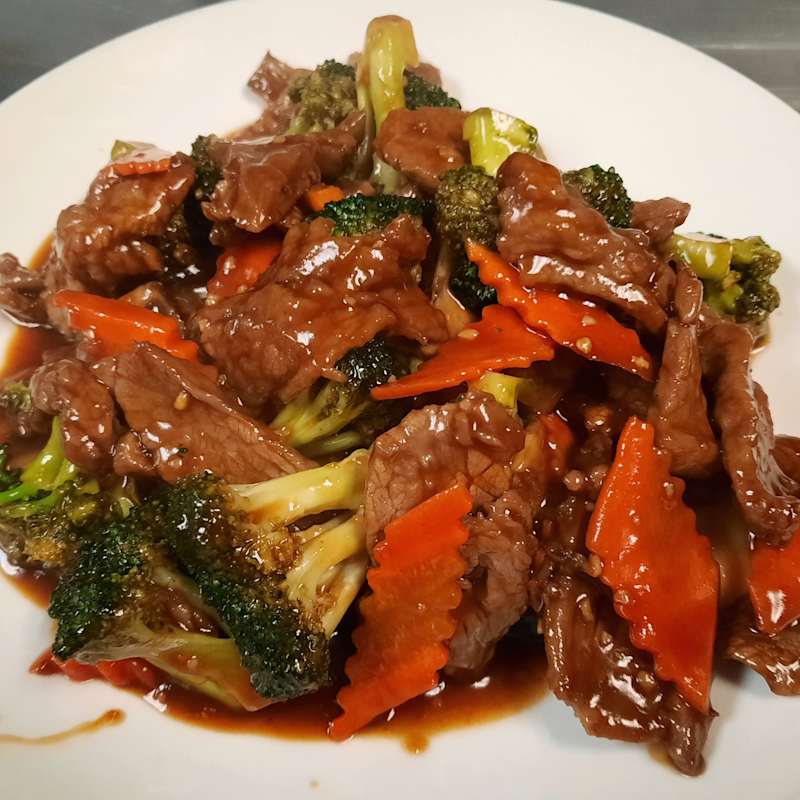 Sriracha Beef Dinner — Aegean Table