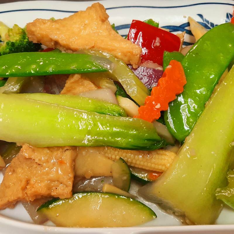 Stir-Fried Garden Vegetables Dinner — Aegean Table