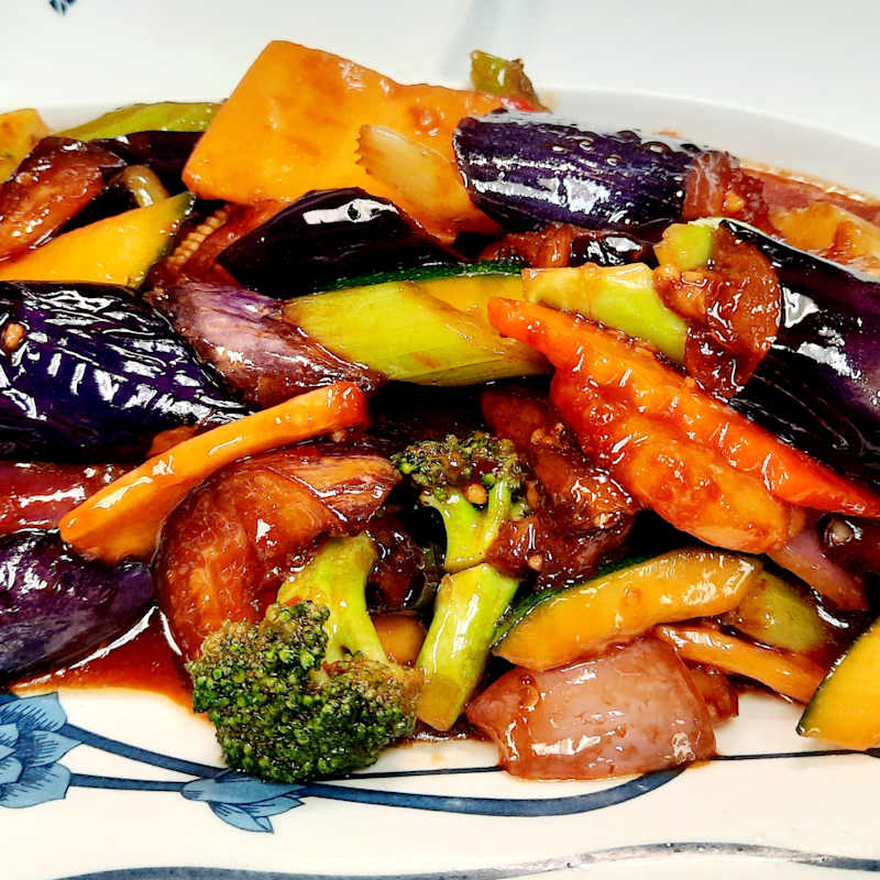 Szechuan Asian Eggplant Dinner — Aegean Table