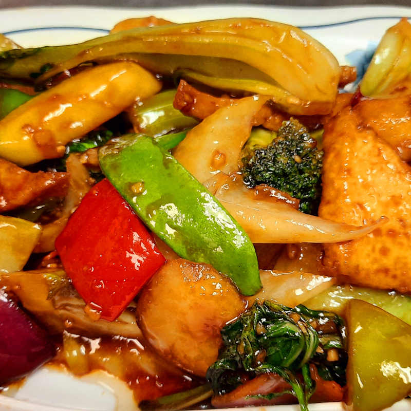 Thai Basil Vegetables Dinner — Aegean Table