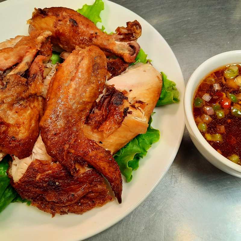 Thai BBQ Chicken Dinner — Aegean Table