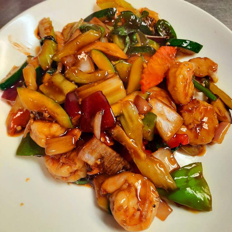 Vietnamese Garlic Butter Shrimp Dinner — Aegean Table